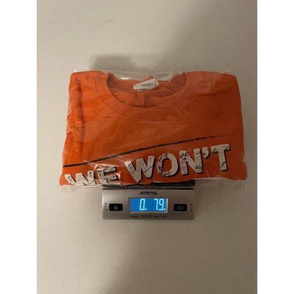 2014 BALTIMORE ORIOLES T SHIRT MENS XL WE WONT STOP ORANGE MLB PLAYOFF BASEBALL - Picture 4 of 4